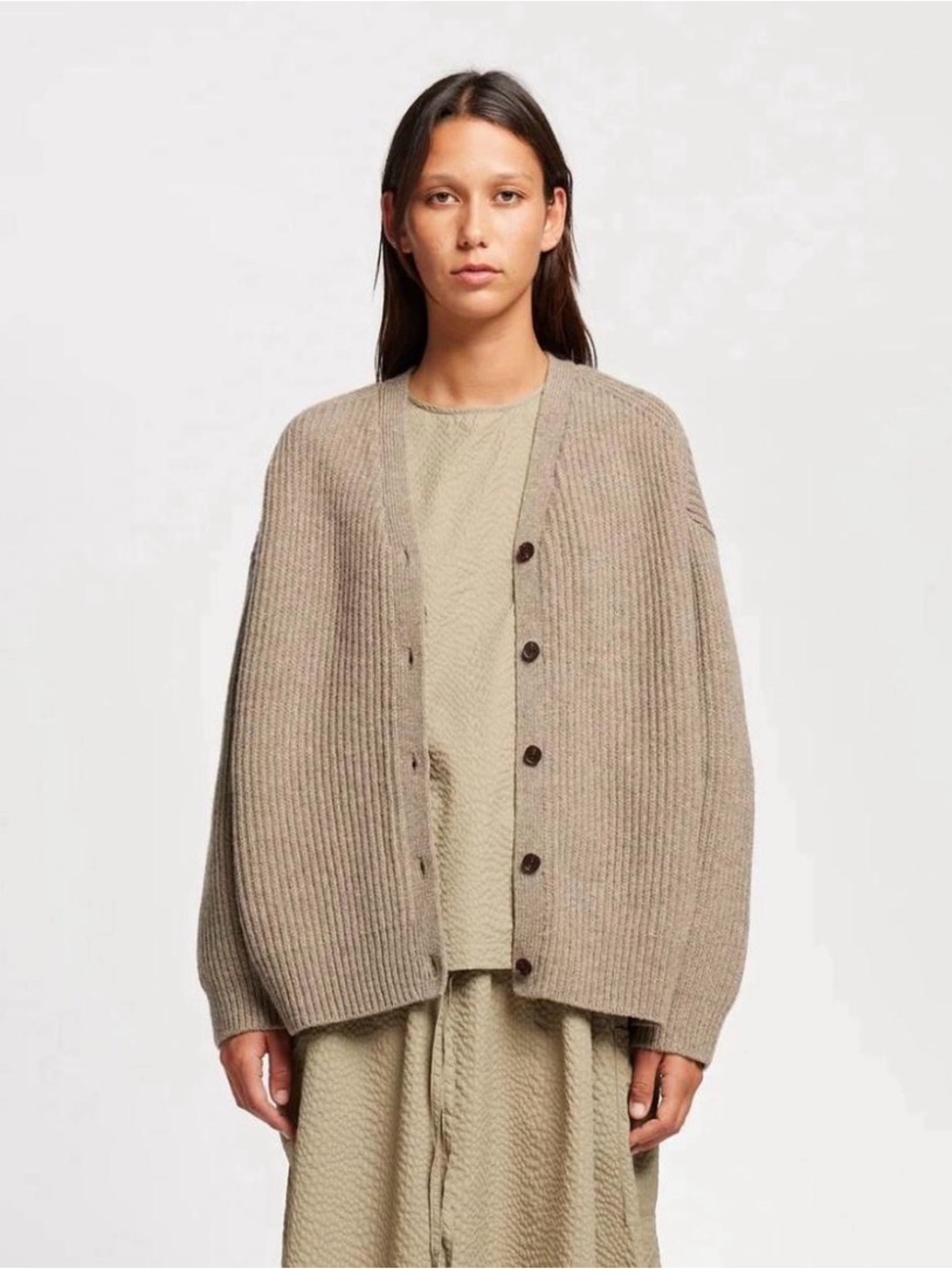Kloke Pause Ribbed Cardigan